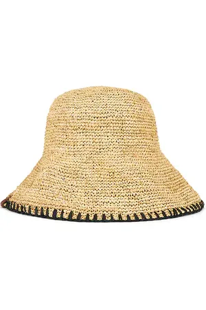 RAG&BONE Sombrero enrollable con puntada de látigo jade en color neutral talla M/L en - Neutral. Talla M/L (también en S/M).
