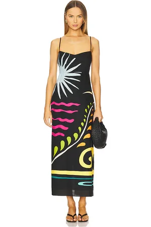 Cala De La Cruz Vestido paloma en color negro talla S en - Black. Talla S (también en XS).