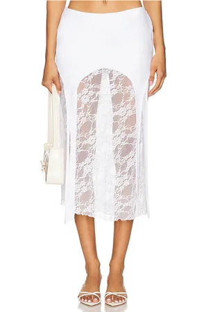 Bella Venice Falda lia en color talla L en - White. Talla L (también en M, S, XS).
