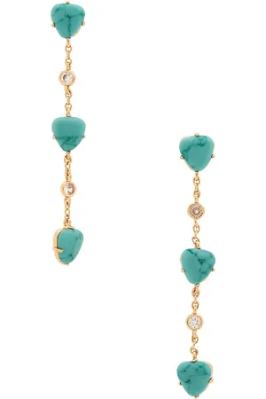 Ettika Pendientes largos mystic en color oro metálico talla all en - Metallic Gold. Talla all.