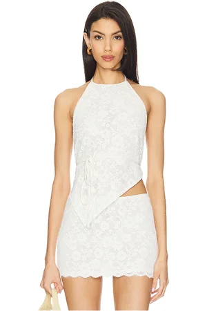 Lovers And Friends Brianna top en color talla L en - White. Talla L (también en M, S, XL).