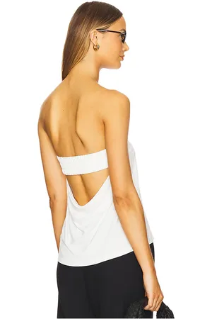 Free People Running late tube en color blanco talla L en - White. Talla L (también en M, S, XL, XS).