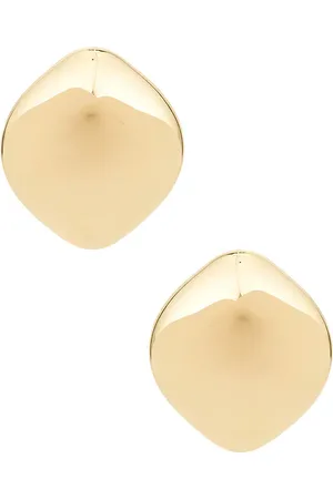 Jennifer Fisher Pendientes de tachuela puffy en color oro metálico talla all en - Metallic Gold. Talla all.