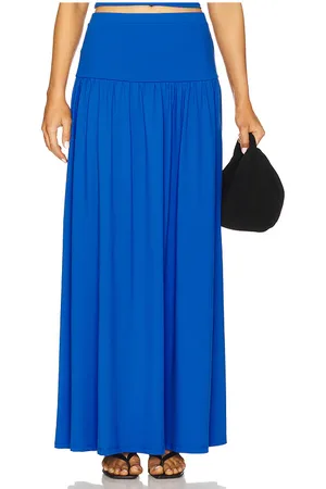 Susana Monaco Falda maxi skirt en color royal talla M en - Royal. Talla M (también en S, XL).