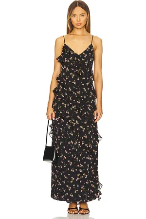 AFRM Maxivestido ilaria en color negro talla 1X en - Black. Talla 1X (también en 3X, L, M, S, XL, XS, XXL, XXS).