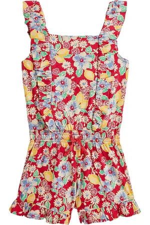 Ralph Lauren Kids romper en color rojo talla 2 en - Red. Talla 2 (también en 3, 4, 5, 6).