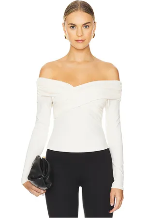 LINE & DOT Towne off shoulder top en color talla M en - . Talla M (también en XS).