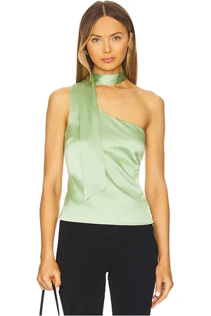 MORE TO COME Peony top en color talla L en - Green. Talla L (también en M, S, XL, XS, XXS).