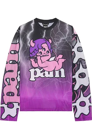 P.A.M. PERKS AND MINI Top manga larga cherub mtb en color morado talla L en - Purple. Talla L (también en M).