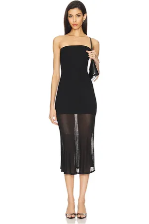 Lovers And Friends Vestido leslie en color talla L en - Black. Talla L (también en M, S, XL, XS, XXS).
