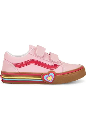 Vans Kids old skool v heart en color rosado talla 12 en - Pink. Talla 12 (también en 12.5).