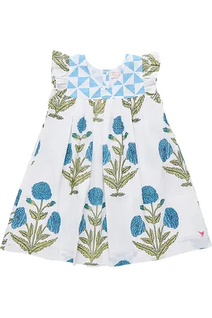 Pink Chicken Vestido courtney en color talla 3 en - Blue. Talla 3 (también en 4, 5, 6).