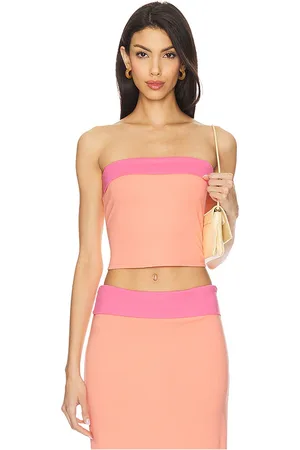 Lovers And Friends Tulip top en color durazno talla L en - Peach. Talla L (también en M, S, XL, XS, XXS).