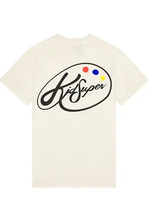 KIDSUPER STUDIOS Camiseta paint palette en color talla L en - Cream. Talla L (también en M, S, XL).