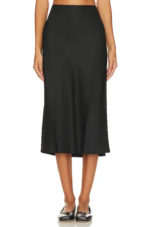 Sanctuary Falda midi everyday en color talla L en - Black. Talla L (también en M, S, XL, XXL).