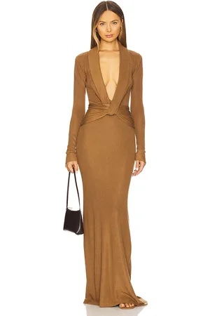 AYA MUSE Vestido aure en color marrón talla S en - Brown. Talla S (también en XXS).