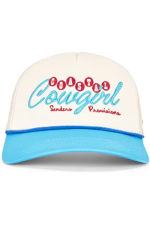 Sendero Provisions Gorra de camionero coastal cowgirl en color crema talla all en - Cream. Talla all.