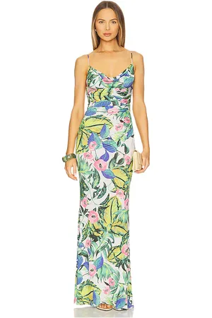 Katie May Vestido largo beth en color verde talla L en - Green. Talla L (también en M, S, XL, XS).
