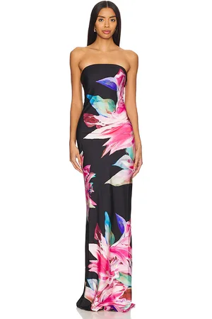 ROCOCO SAND Maxidress sin tirantes en color black,blush talla L en - Black,Blush. Talla L (también en M, S, XL).