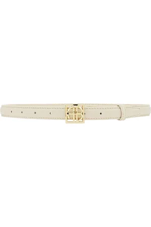 ANINE BING Cinturón monogram en color ivory talla M-L en - Ivory. Talla M-L (también en XS-S).