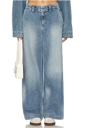 Cotton Citizen Pierna ancha manhattan en color azul talla 25 en - Blue. Talla 25 (también en 26, 27, 28, 29).