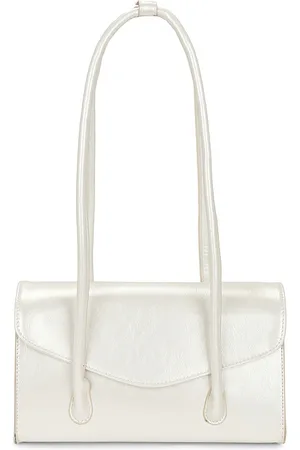 8 Other Reasons Bolso hombro patent leather en color ivory talla all en - Ivory. Talla all.