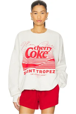 The Laundry Room Sudadera cherry en color ivory talla M en - Ivory. Talla M (también en L, S, XL, XS).