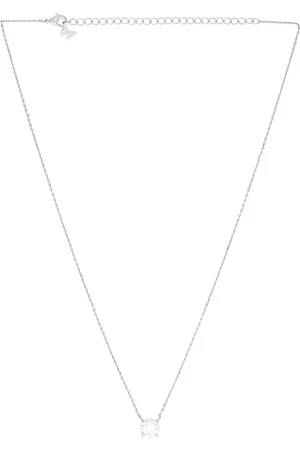 By Adina Eden Collar juliette en color metálico talla all en - Metallic Silver. Talla all.