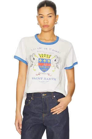 The Laundry Room Camiseta ringer saint en color blanco talla L en - White. Talla L (también en M, S, XL, XS).