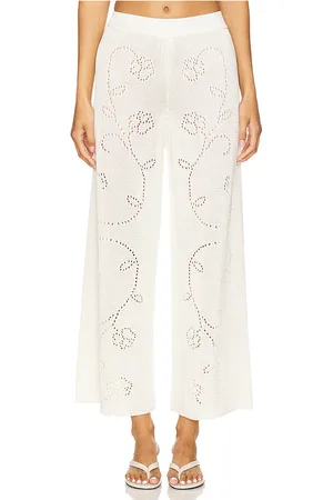 Calle Del Mar Pantalón ivy en color crema talla L en - Cream. Talla L (también en M, S, XL, XS).