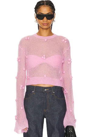 ROTATE Jersey light knit en color rosado talla 38 en - Pink. Talla 38 (también en 40).