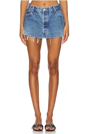 EB DENIM Minifalda angeli en color azul talla L en - Blue. Talla L (también en M, S).