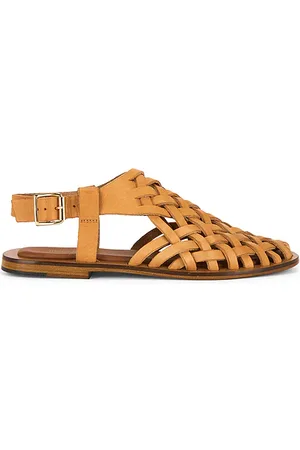 Mansur Gavriel Sandalia tejida en color bronce talla 36 en - Tan. Talla 36 (también en 38).