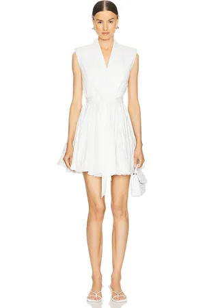 ALEXIS Minivestido cyrus en color talla S en - White. Talla S (también en XS).