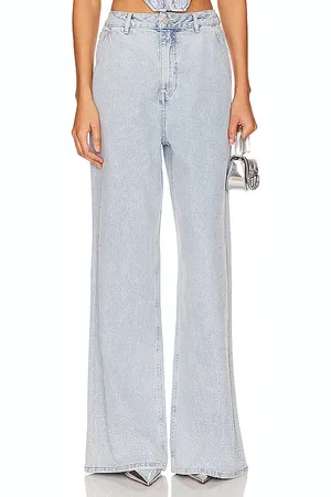 AFRM Pierna ancha ronny en color denim claro talla 26 en - Denim-Light. Talla 26 (también en 32).