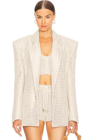 Bronx and Banco Desert blazer en color talla L en - Cream. Talla L (también en XL).