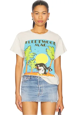 Madeworn Camiseta fleetwood mac en color ivory talla L en - Ivory. Talla L (también en M, S, XL, XS).