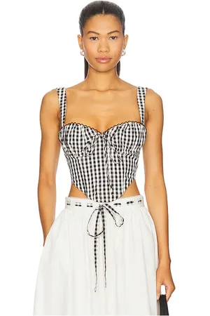 For Love & Lemons Corsé sammie en color talla XL en - Black. Talla XL (también en M, S, XS).