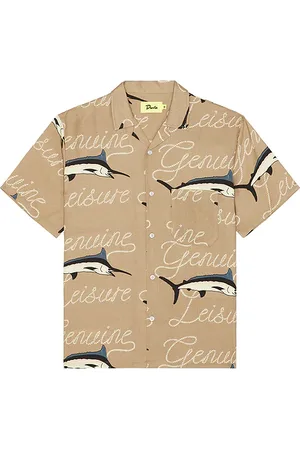 Duvin Camisa abotonada dolphin leisure en color talla L en - Brown. Talla L (también en M, S, XL/1X).
