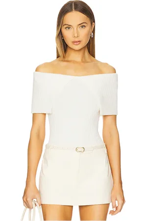 NAADAM Top seda en color ivory talla L en - Ivory. Talla L (también en M, S).