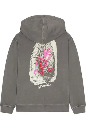 Gramicci Sudadera thumbprint en color gris talla L en - Grey. Talla L (también en M, S, XL/1X).