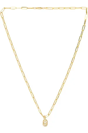 STONE AND STRAND Collar en color oro metálico talla all en - Metallic Gold. Talla all.