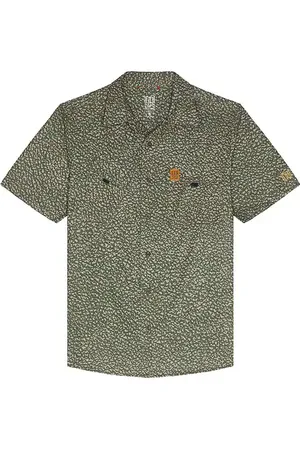 TOPO Camisa retro en color militar talla L en - Army. Talla L (también en M, S).