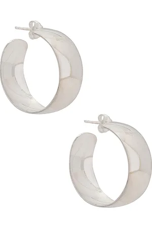 LOREN STEWART Pendientes en color plateado metálico talla all en - Metallic Silver. Talla all.