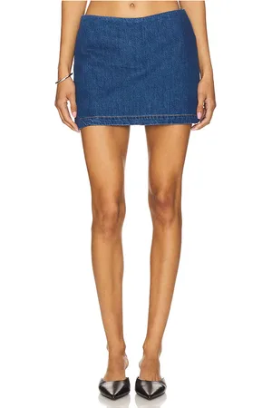 Amanda Uprichard Falda-pantalón jace en color azul talla L en - Blue. Talla L (también en M, S, XS).