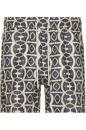 Oas Forge hypnotise swim short en color marrón talla L en - Brown. Talla L (también en M, S, XL/1X).