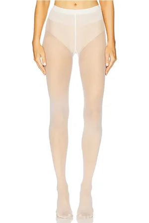 Wolford Medias individual 20 en color blanco talla L en - White. Talla L (también en M).