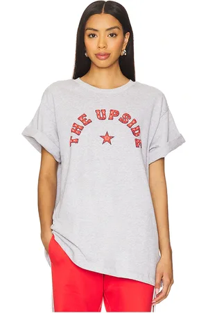 The Upside Camiseta ranchero sammi en color talla L en - Grey. Talla L (también en M, S, XS, XXL, XXS).