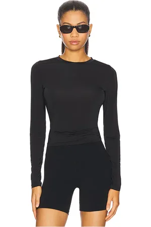 adidas Top manga larga 3 stripe en color talla M en - Black. Talla M (también en S, XS, XXS).