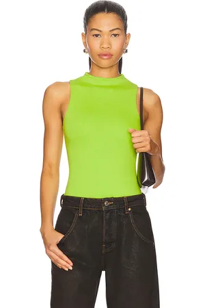 AFRM Body cami en color verde talla L en - Green. Talla L (también en M, S, XL, XS, XXL, XXS).